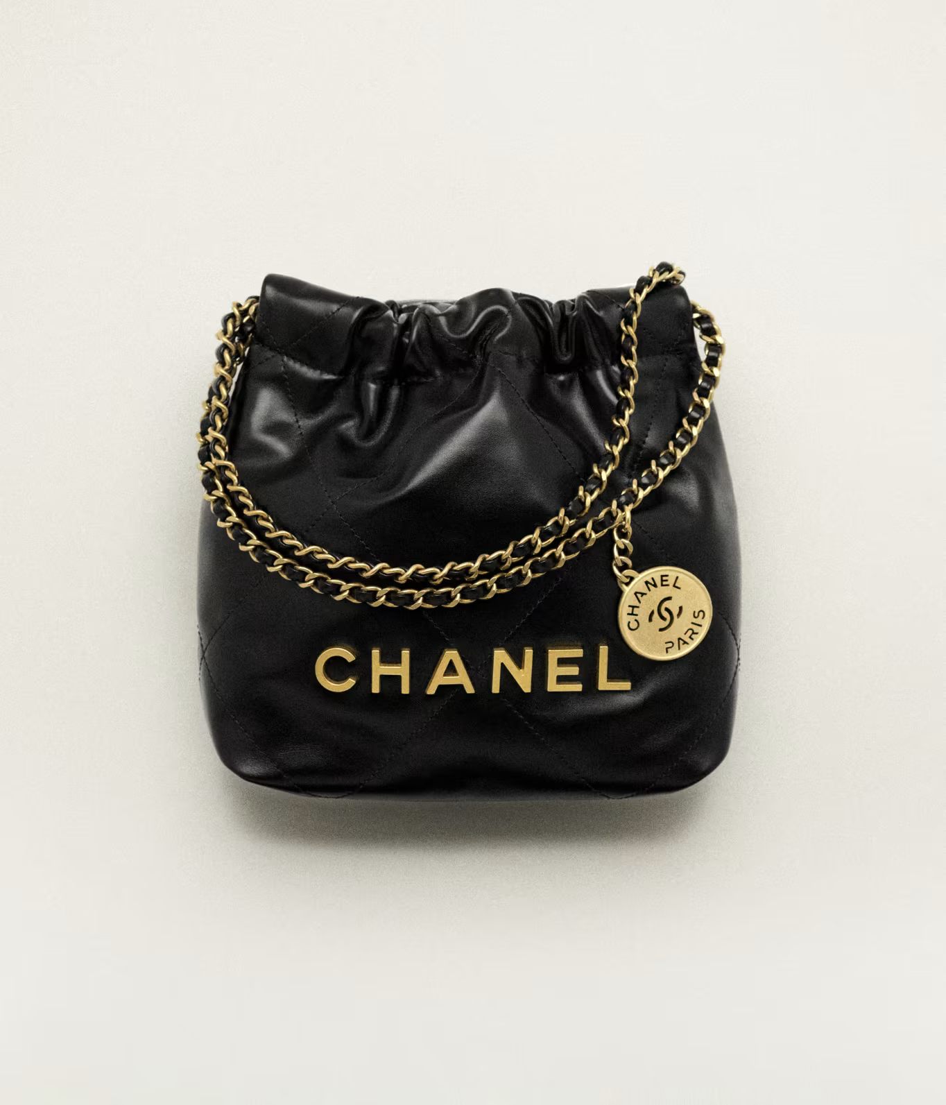 CHANEL 22 MINI HANDBAG - Shiny Calfskin