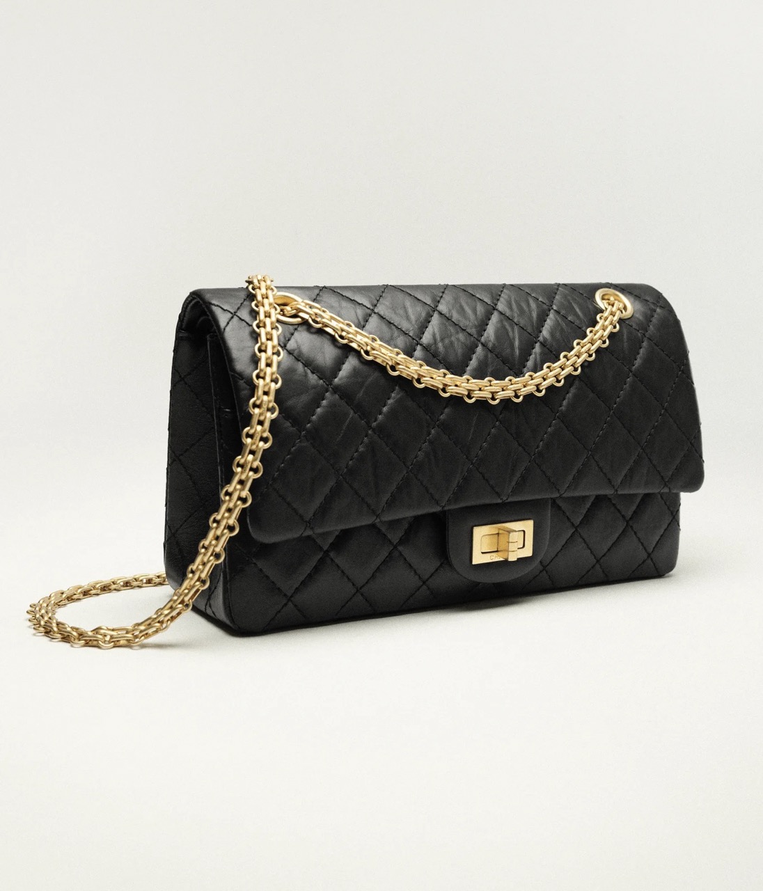 CHANEL 2.55 HANDBAG - Aged Calfskin