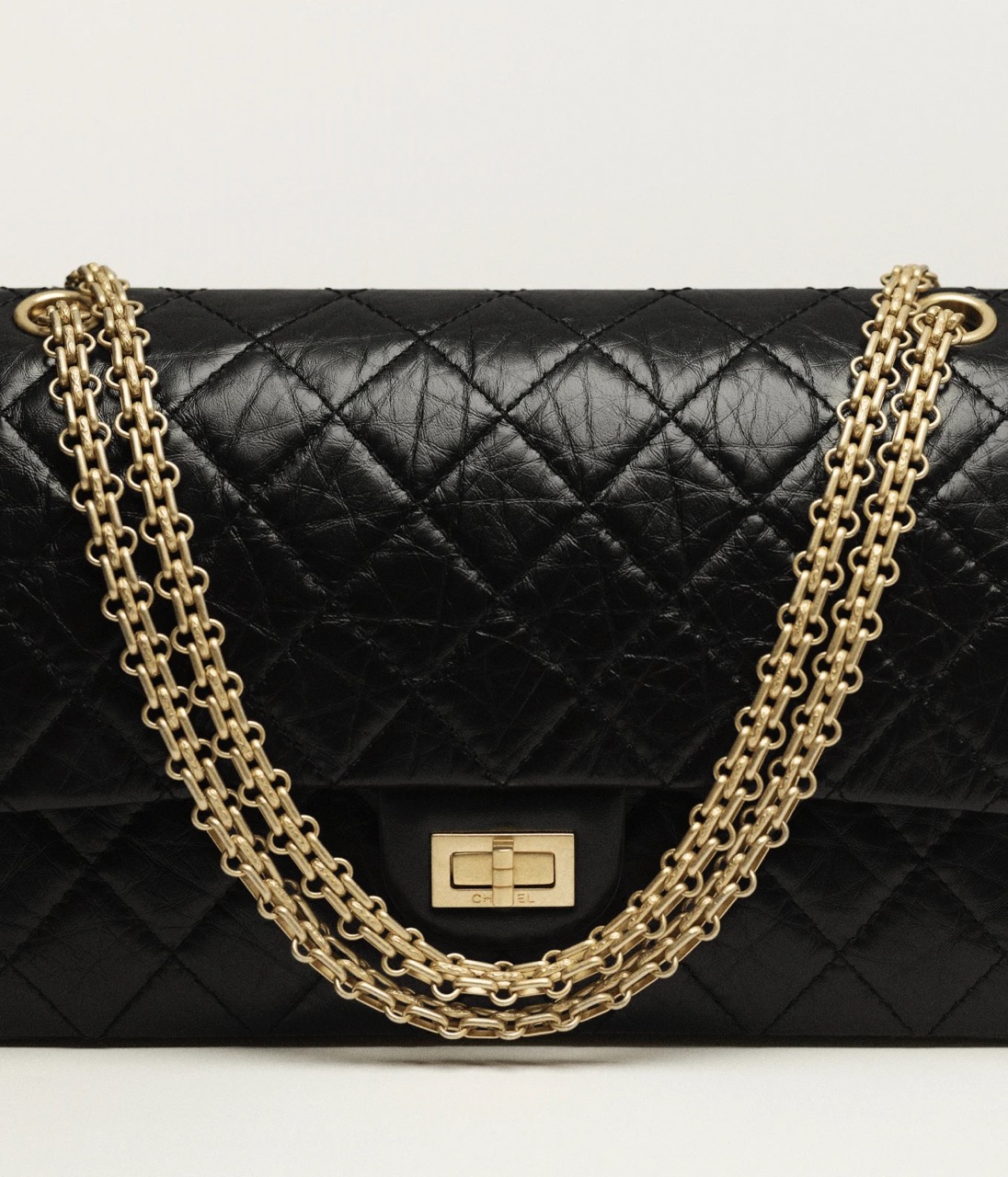 CHANEL LARGE 2.55 HANDBAG - Aged Calfskin