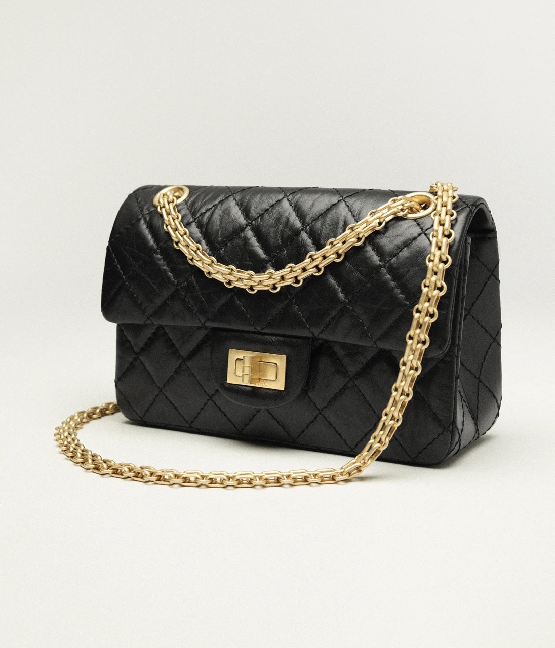 CHANEL MINI 2.55 HANDBAG - Aged Calfskin