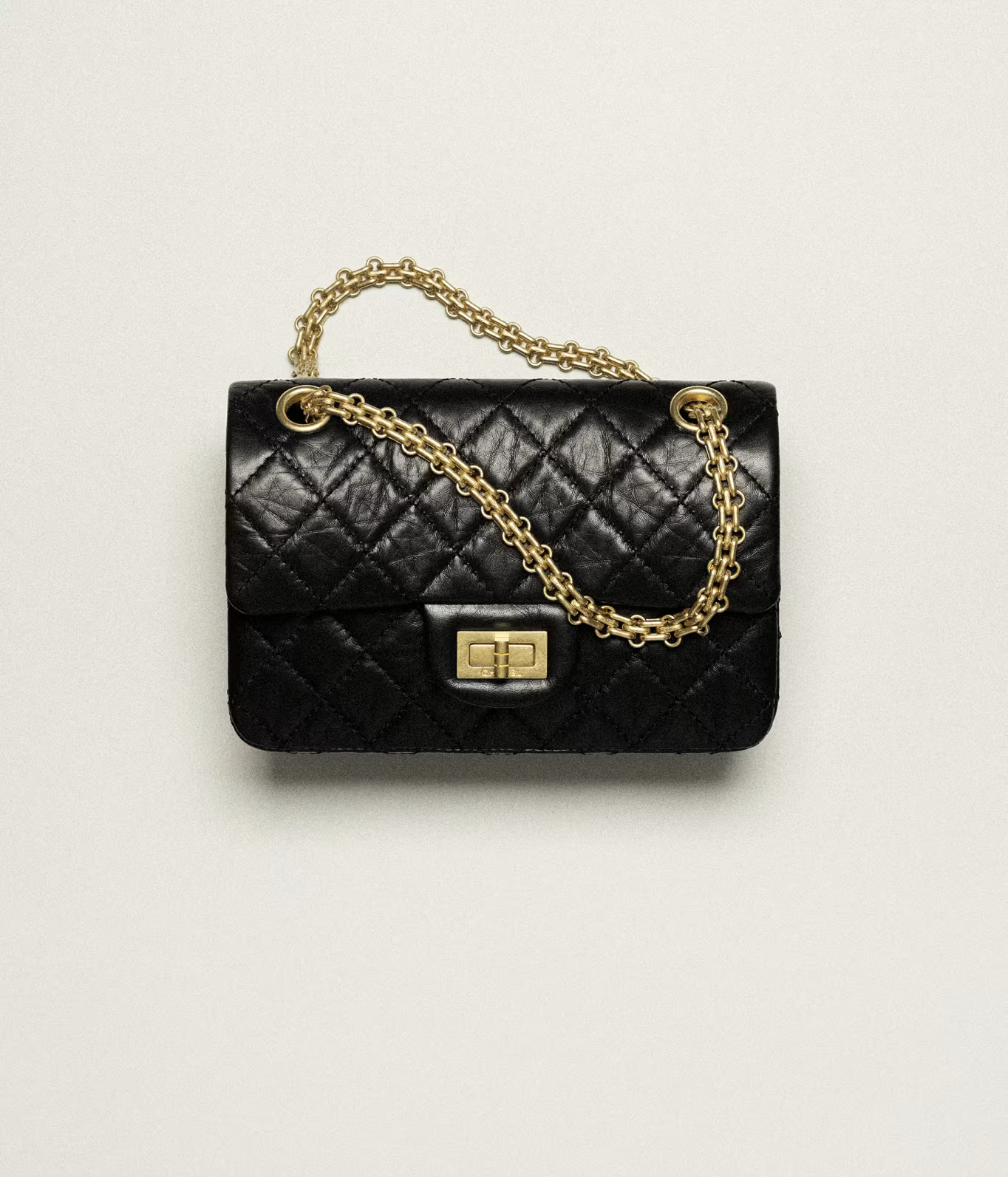 CHANEL MINI 2.55 HANDBAG - Aged Calfskin