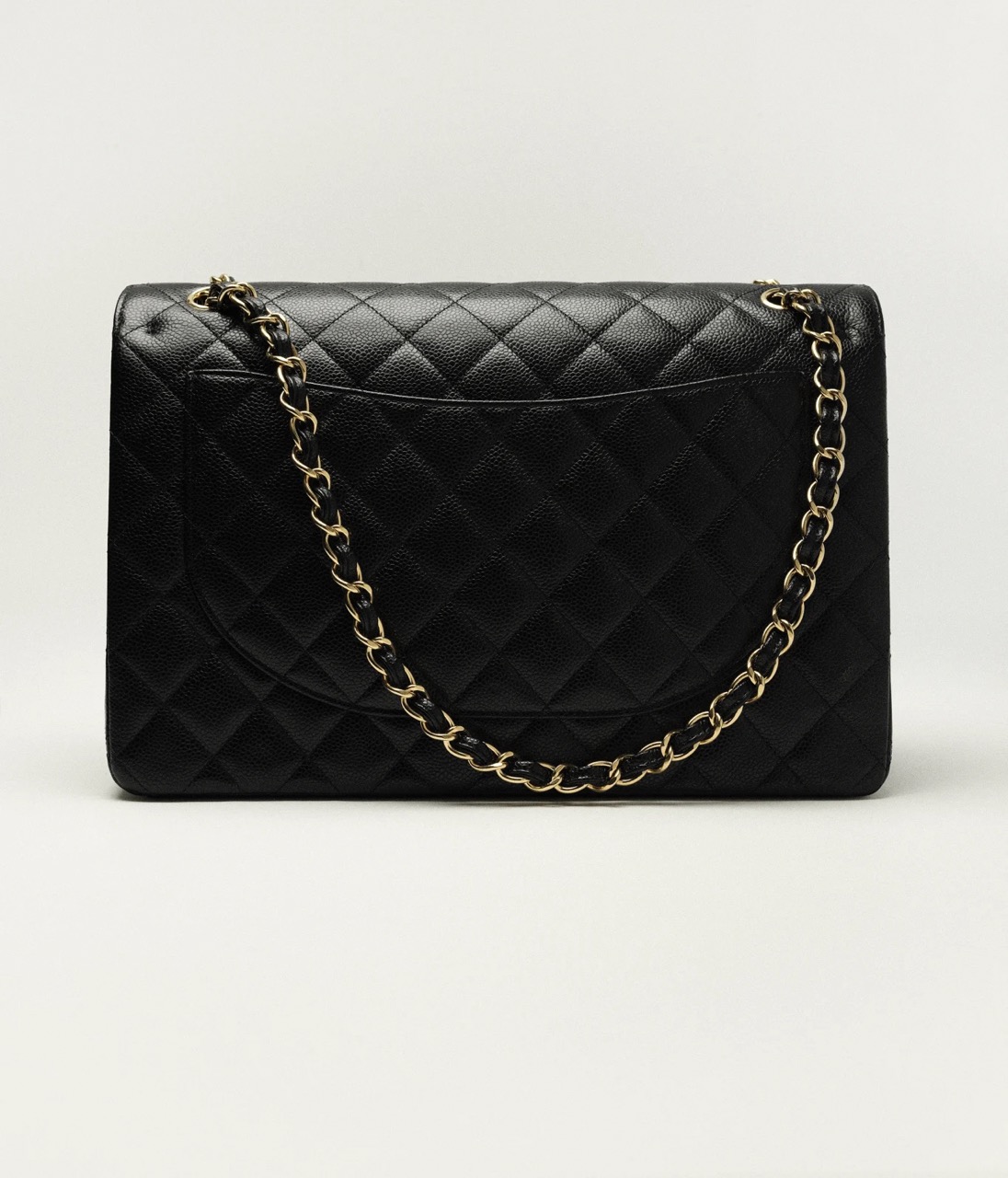 CHANEL MAXI CLASSIC HANDBAG - Grained Calfskin