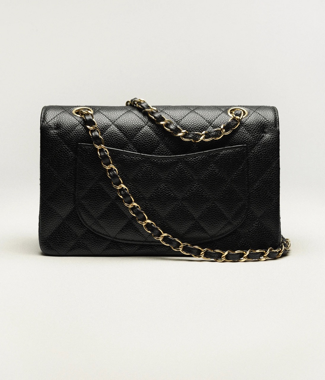 CHANEL SMALL CLASSIC HANDBAG - Grained Calfskin