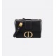 Dior 30 Montaigne Bag Black Box Calfskin