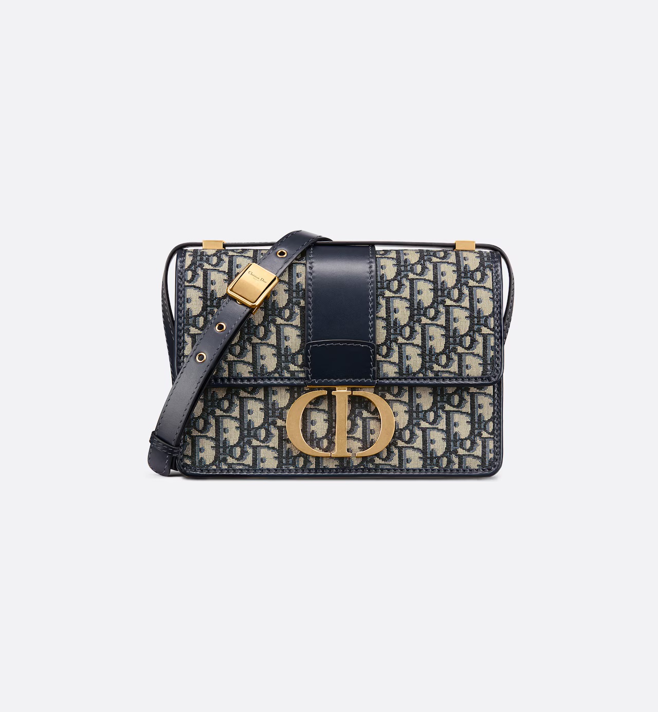 Dior 30 Montaigne Bag Blue Dior Oblique Jacquard