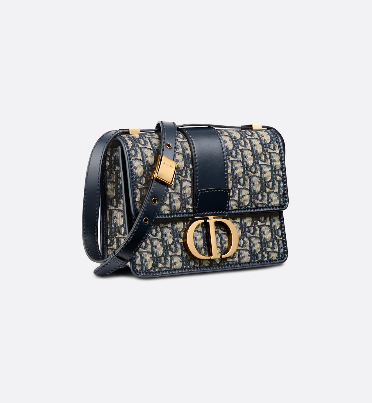 Dior 30 Montaigne Bag Blue Dior Oblique Jacquard