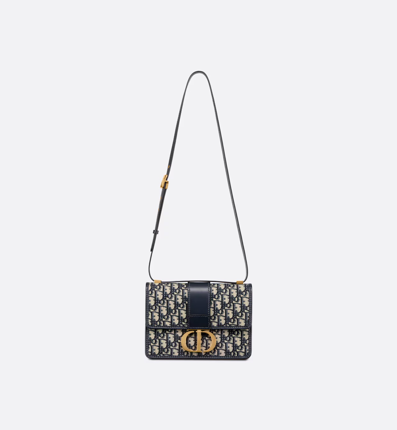 Dior 30 Montaigne Bag Blue Dior Oblique Jacquard