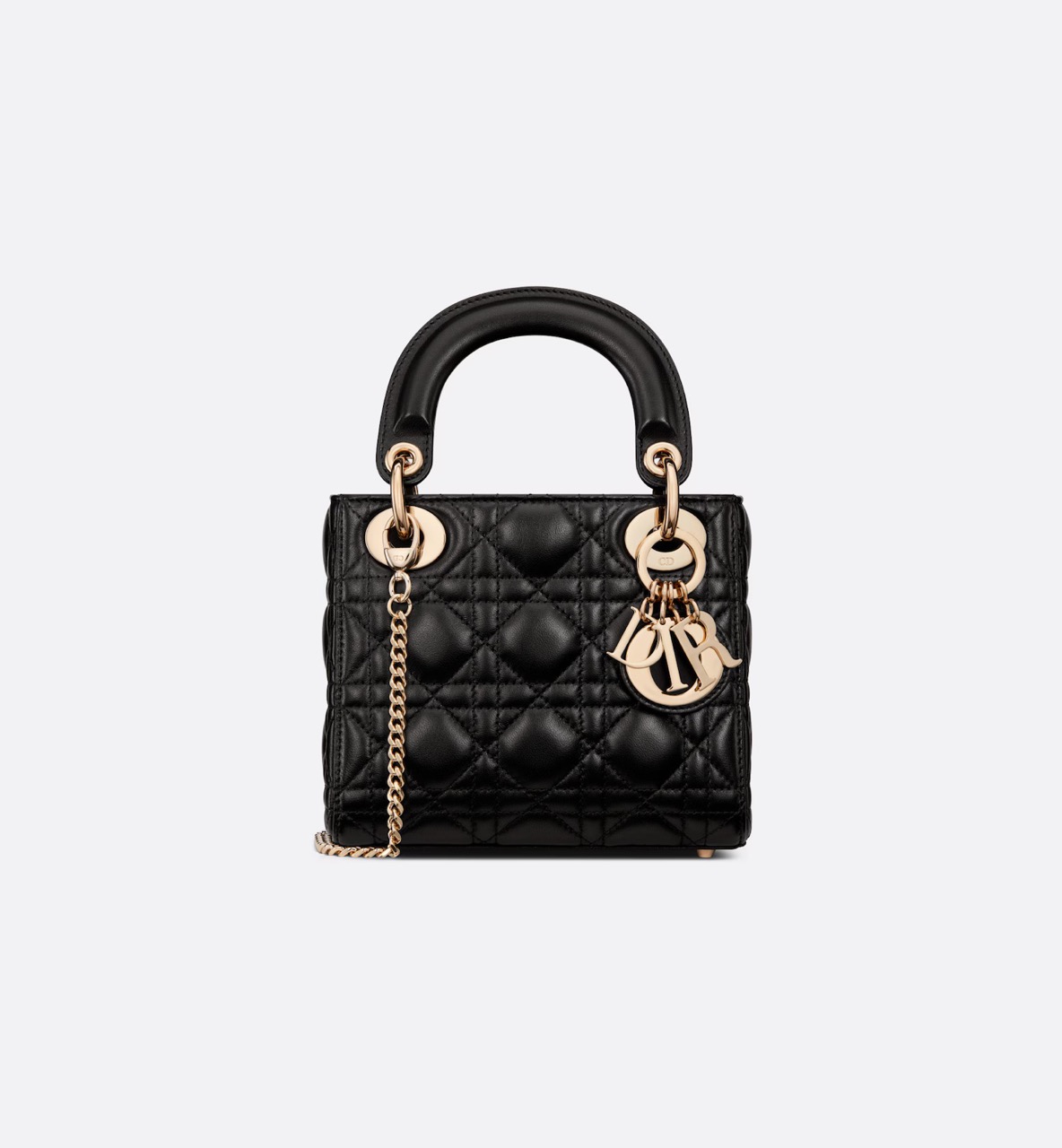 Dior Mini Lady Dior Bag Black Cannage Lambskin