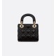 Dior Mini Lady Dior Bag Black Cannage Lambskin