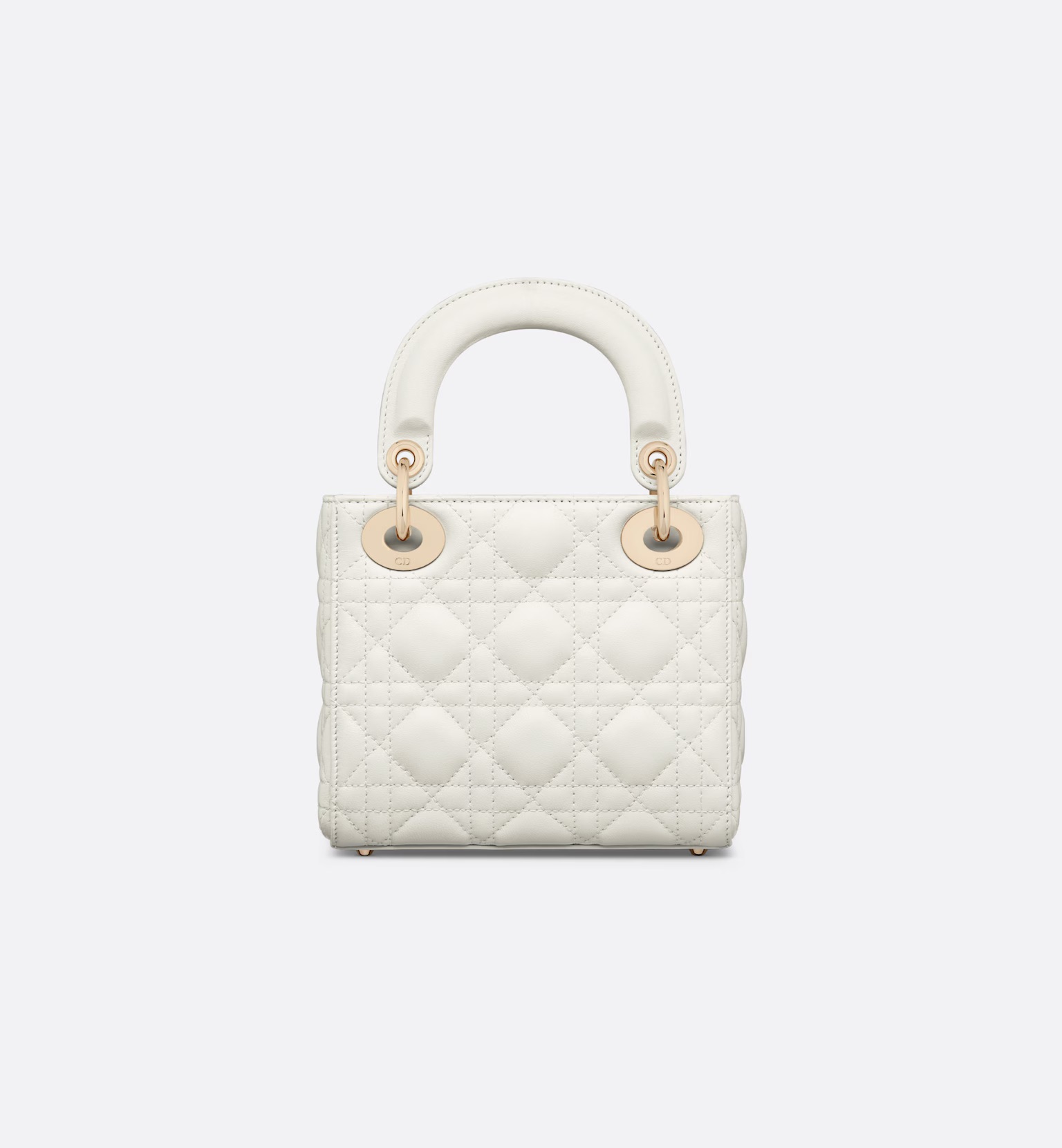 Dior Mini Lady Dior Bag Latte Cannage Lambskin