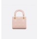 Dior Mini Lady Dior Bag Powder Pink Patent Cannage Calfskin