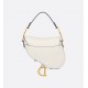 Dior Mini Saddle Bag with Strap Grained Calfskin