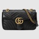 GUCCI GG MARMONT SMALL MATELASSÉ SHOULDER BAG