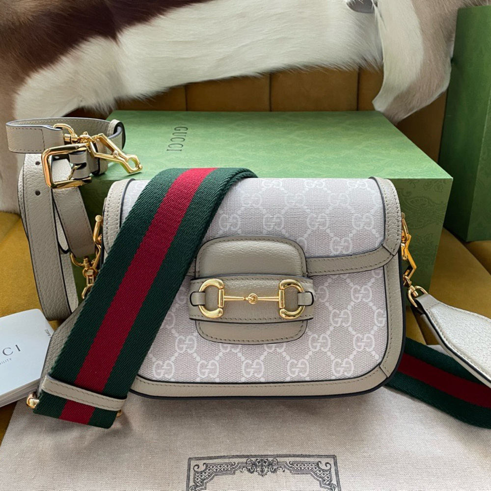 GUCCI HORSEBIT 1955 GG MINI BAG