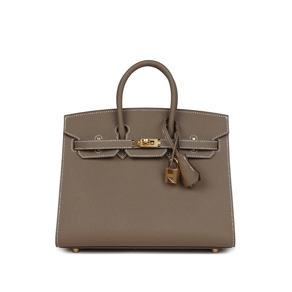 Hermès Birkin 25 Etoupe Epsom with Gold Hardware