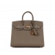 Hermès Birkin 25 Etoupe Epsom with Gold Hardware