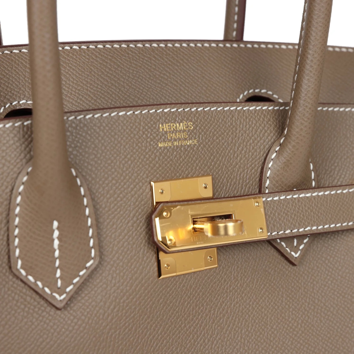 Hermès Birkin 30 Etoupe Epsom with Gold Hardware