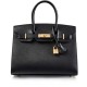 Hermès Birkin 30 Noir Epsom with Gold Hardware