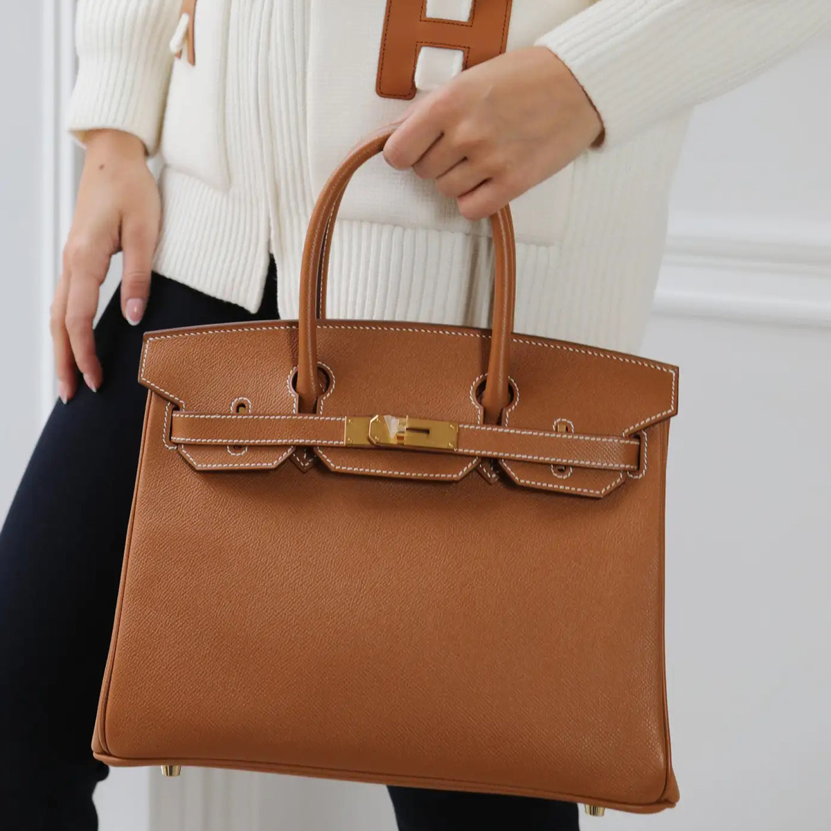 Hermès Birkin 30 Gold Epsom with Gold Hardware