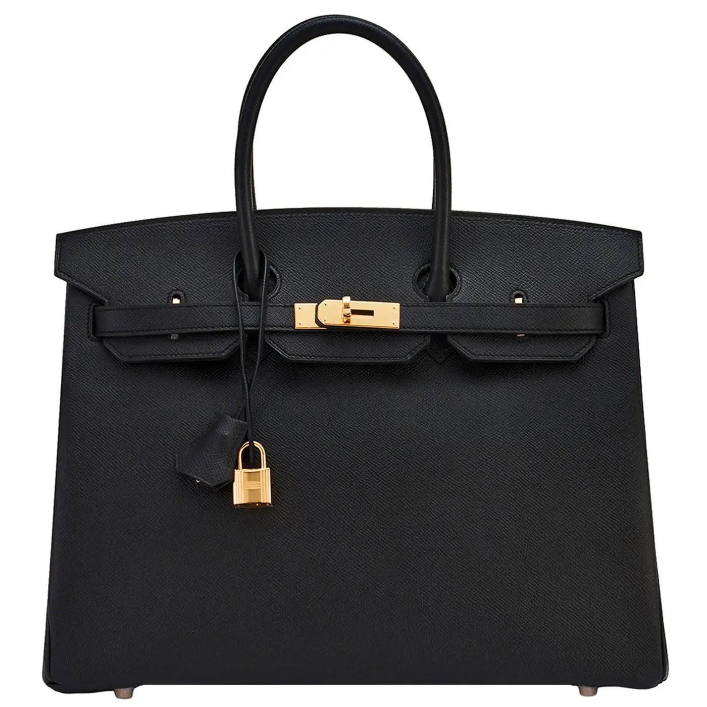 Hermès Birkin 35 Noir Epsom with Gold Hardware