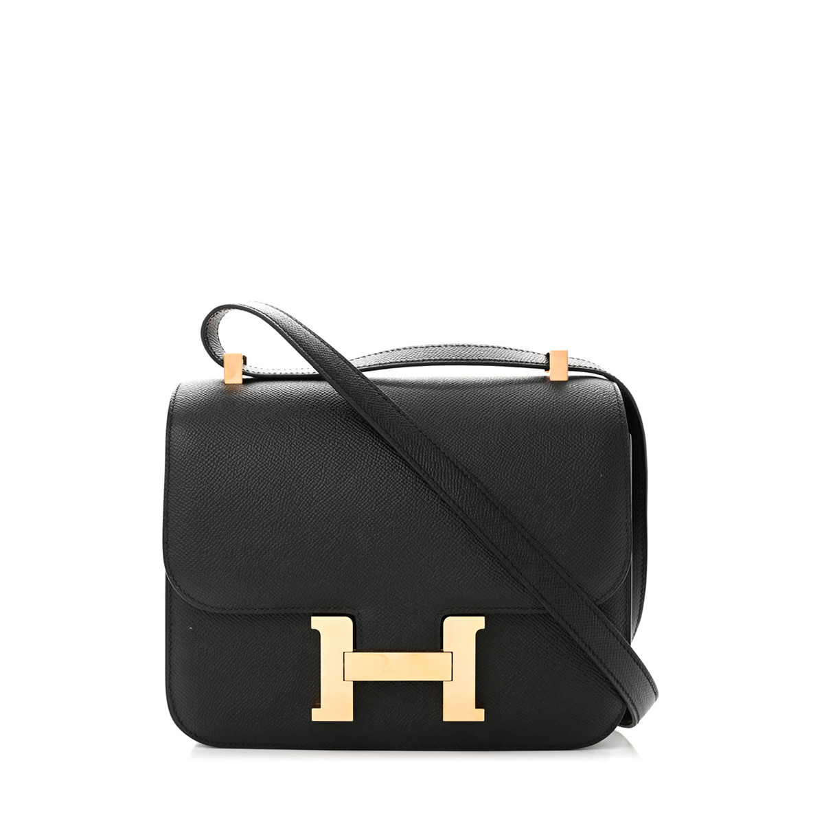 Hermès Constance 14 Noir Epsom with Gold Hardware