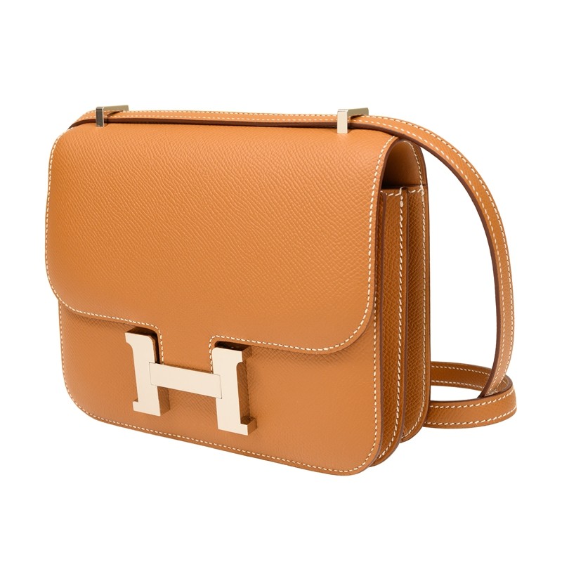 Hermès Constance 14 Gold Epsom with Gold Hardware