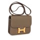 Hermès Constance 19 Etoupe Epsom with Gold Hardware