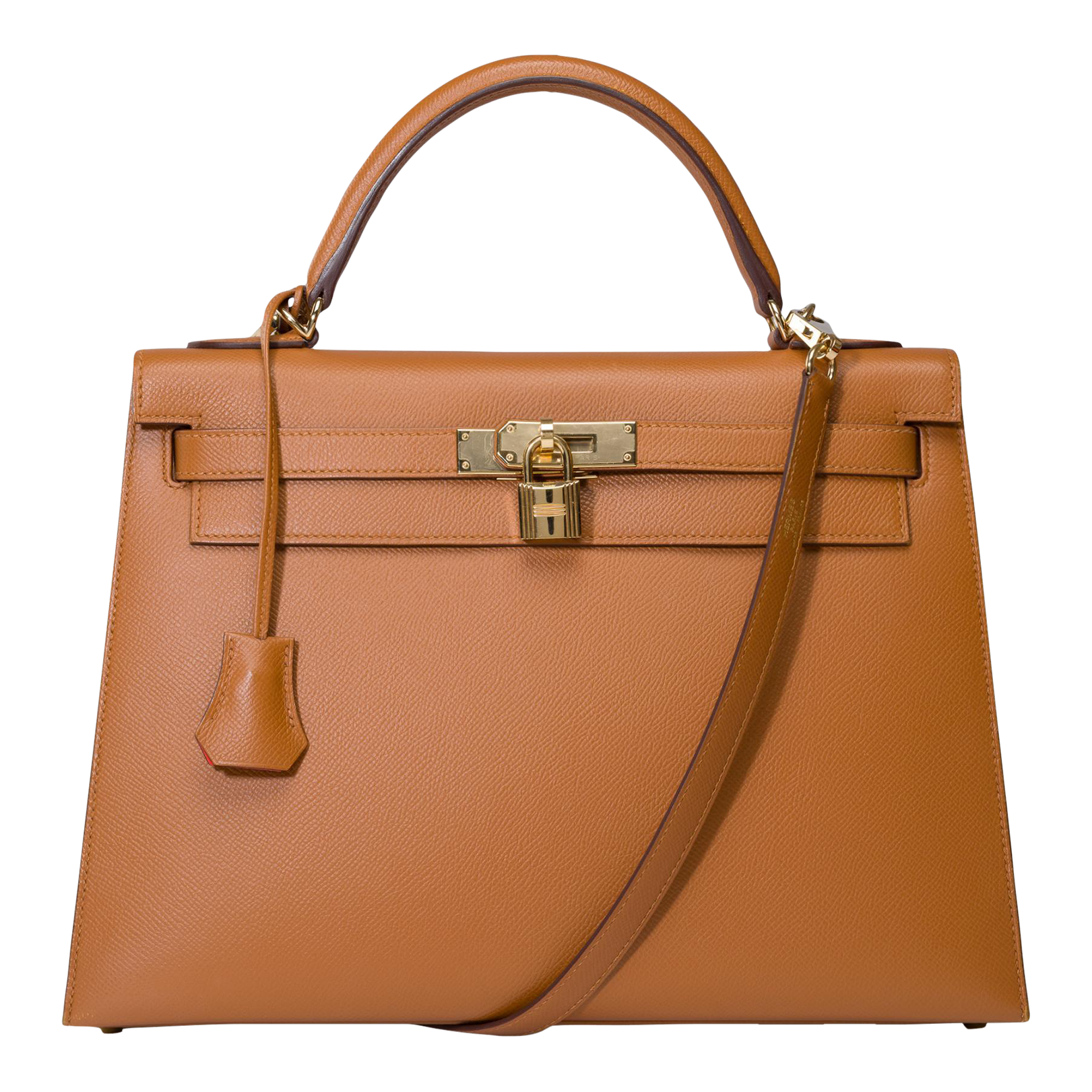 Hermès Kelly 32 Gold Epsom with Gold Hardware