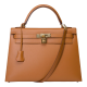 Hermès Kelly 32 Gold Epsom with Gold Hardware