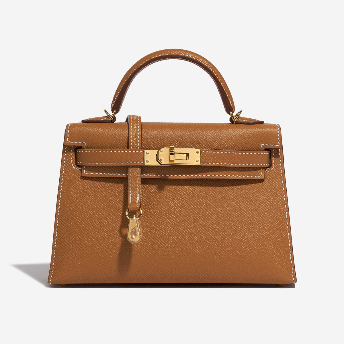 Hermès Kelly Mini Gold Epsom with Gold Hardware