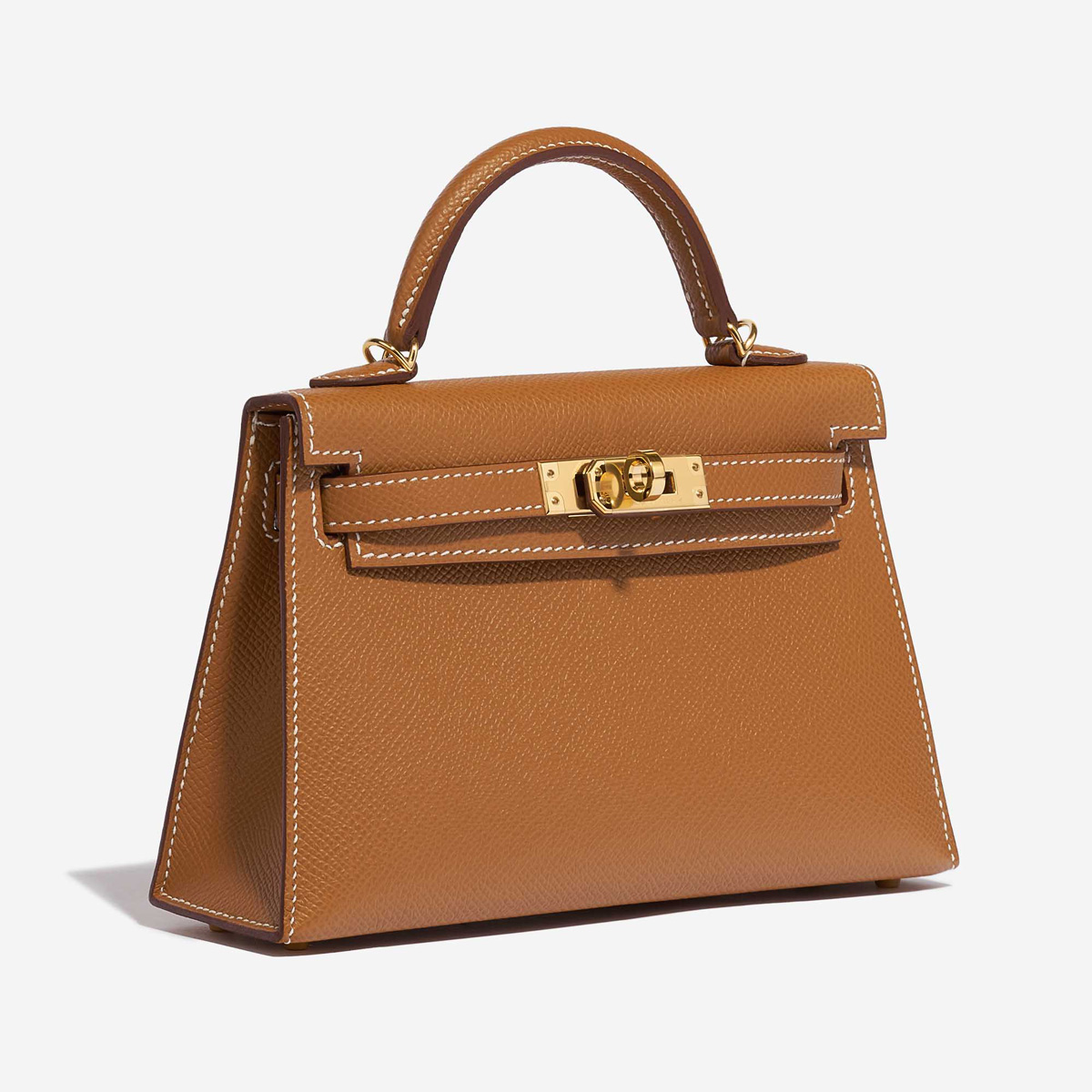 Hermès Kelly Mini Gold Epsom with Gold Hardware