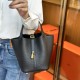 Hermès Picotin Lock 18 Noir Taurillion Clemence with Gold Hardware