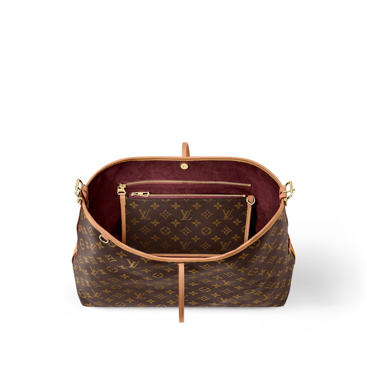 Louis Vuitton CarryAll MM Bag LV Bag - Monogram Canvas