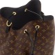 Louis Vuitton NéoNoé MM LV Bag Black - Monogram Canvas