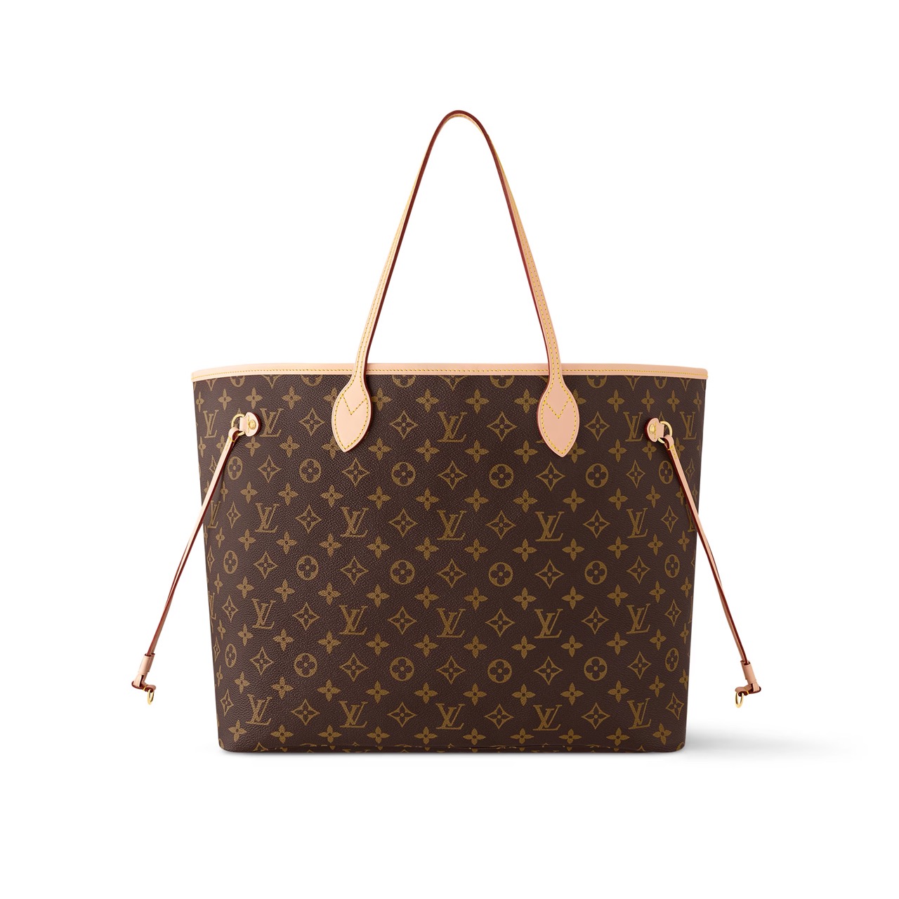 Louis Vuitton Neverfull GM LV Bag Beige - Monogram Canvas