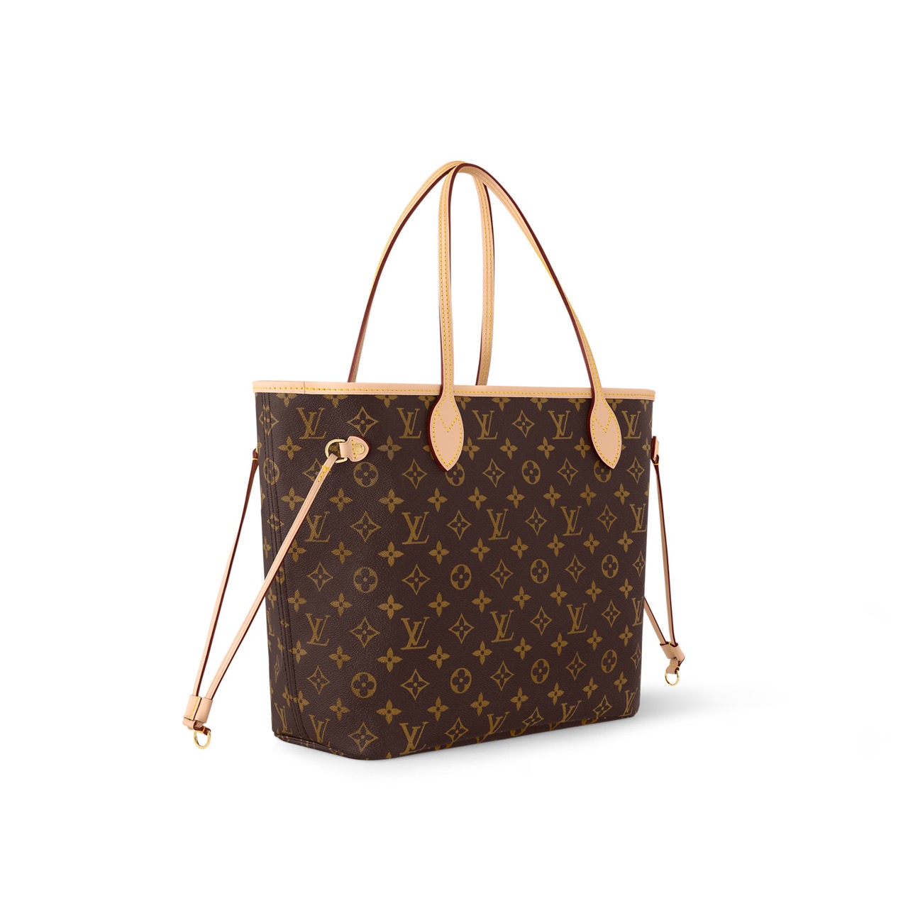 Louis Vuitton Neverfull MM LV Bag Rose Beige - Monogram Canvas