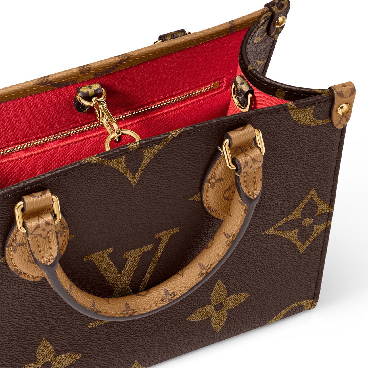 Louis Vuitton OnTheGo PM LV Bag - Monogram Reverse Canvas