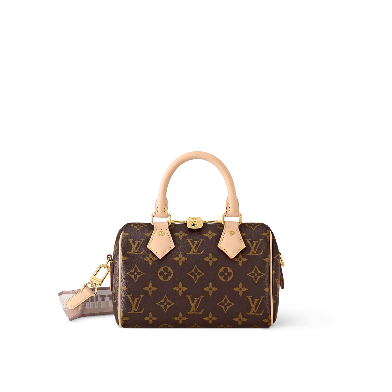 Louis Vuitton Speedy Bandoulière 20 LV Bag Beige - Monogram Canvas